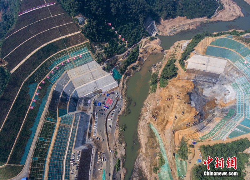 El proyecto de conservación del agua Maiwan del río Nandu en Hainan ha completado con éxito el "cierre del gran río"