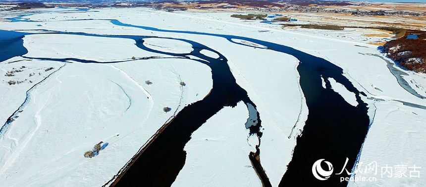 Maravillas del invierno: los ríos “no congelados” de Hulun Buir 