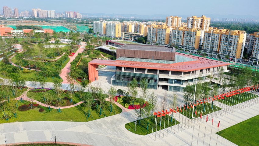 La Villa Olímpica. Foto: proporcionado por el Comité Ejecutivo de los XXXI Juegos Universitarios Mundiales de Verano en Chengdu