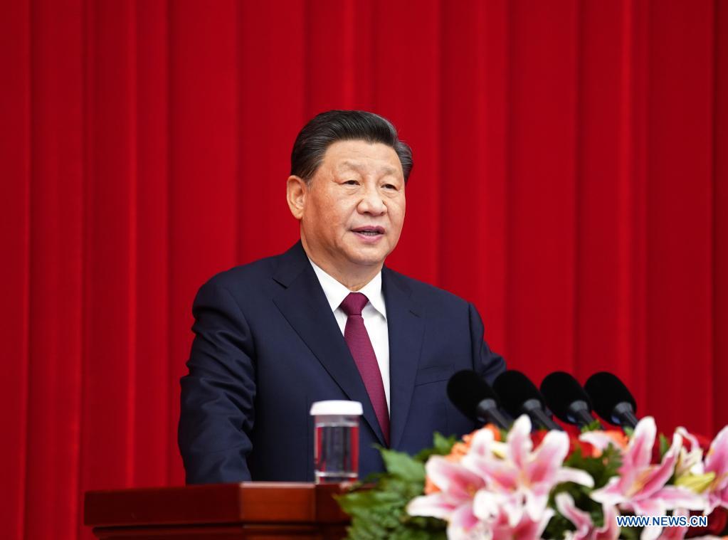 Xi pronuncia discurso en reunión de CCPPCh por Año Nuevo 2022