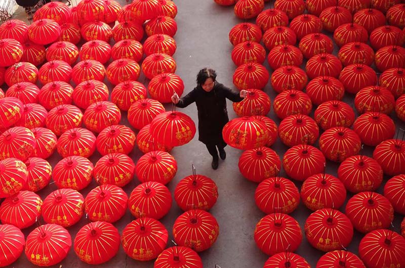 Faroles rojos por todas partes: artesanía de excelencia en Jishan, Shanxi