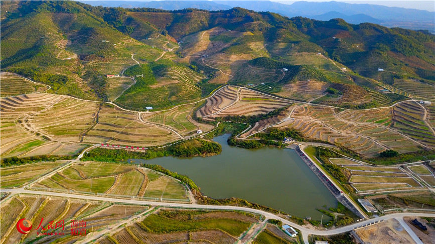 Vista aérea de la Base Nacional para el Mejoramiento de Semillas, ubicada en la ciudad de Sanya, en la provincia de Hainan. (Foto: Pueblo en Línea/ Niu Liangyu)