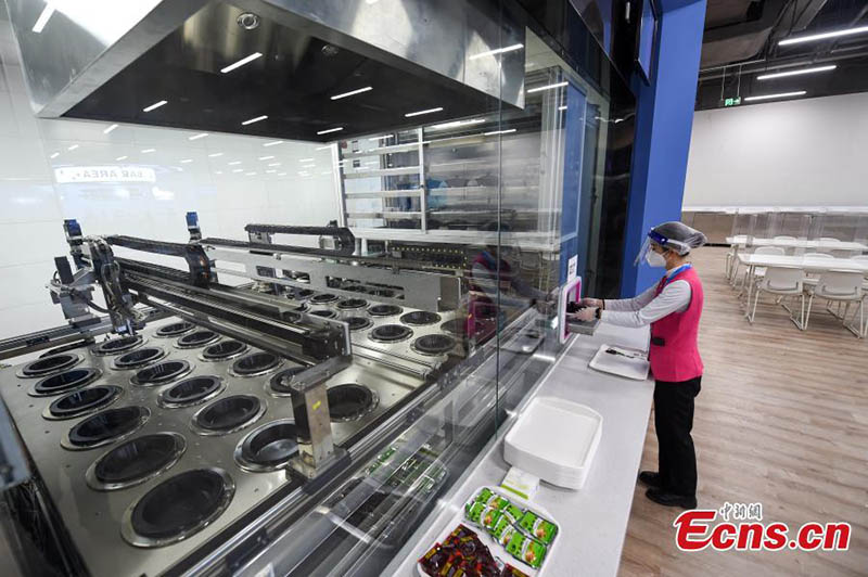 Novedoso restaurante inteligente funcionará durante los Juegos Olímpicos de Invierno Beijing 2022