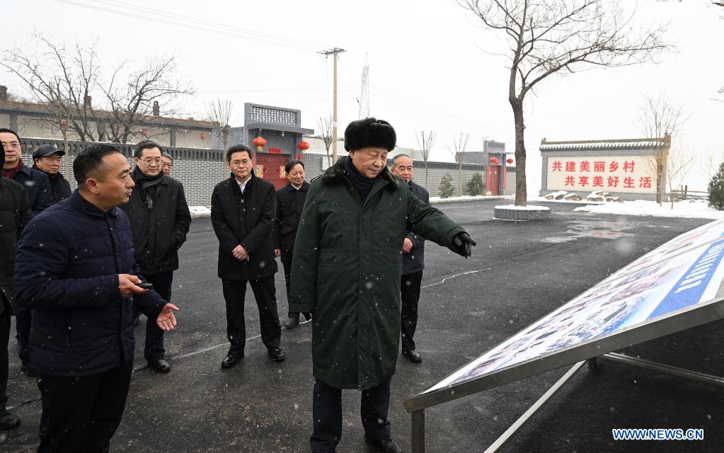Xi Jinping envía saludo de Fiesta de Primavera a todo el pueblo chino durante visita a provincia de Shanxi