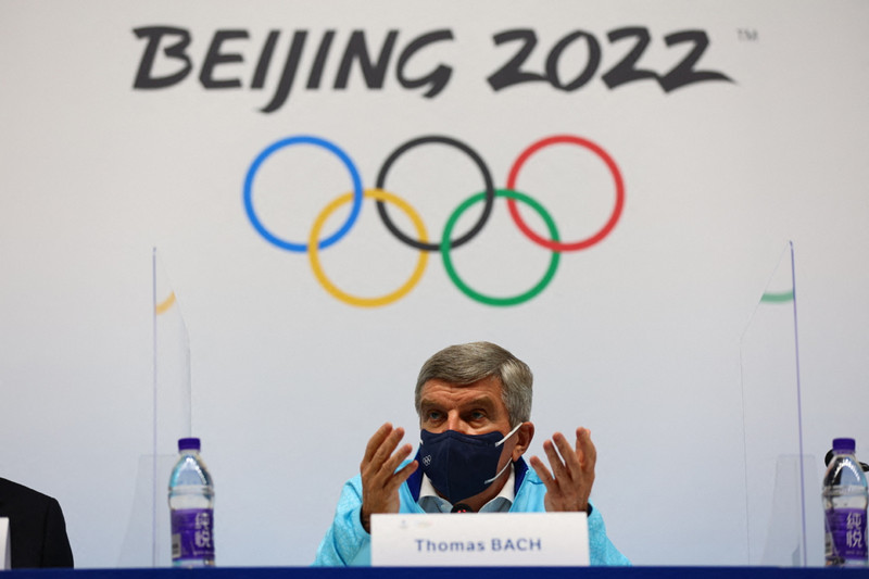 El presidente del COI dice que Beijing está lista para los Juegos Olímpicos de Invierno