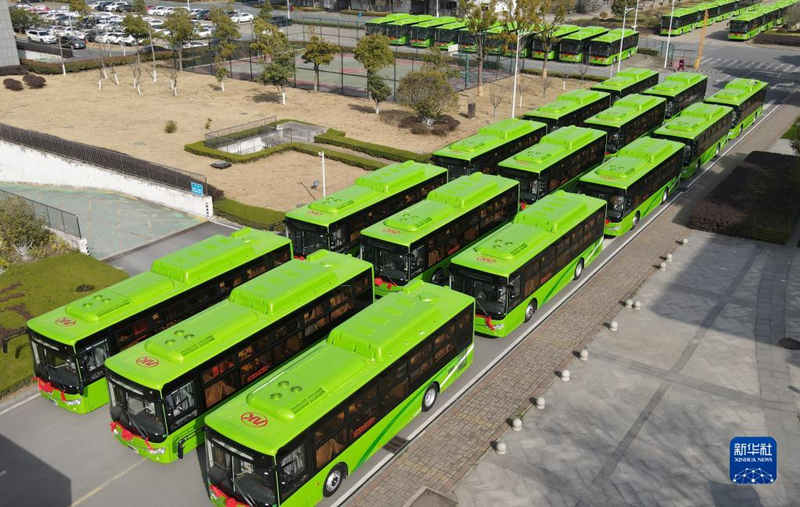 China exporta sus autobuses a México