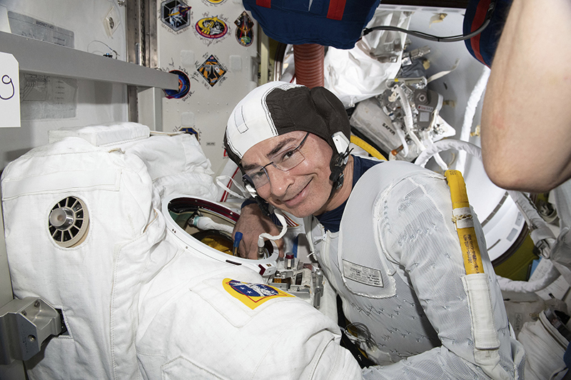 El astronauta de la NASA, Mark Vande Hei. [Foto: VCG]