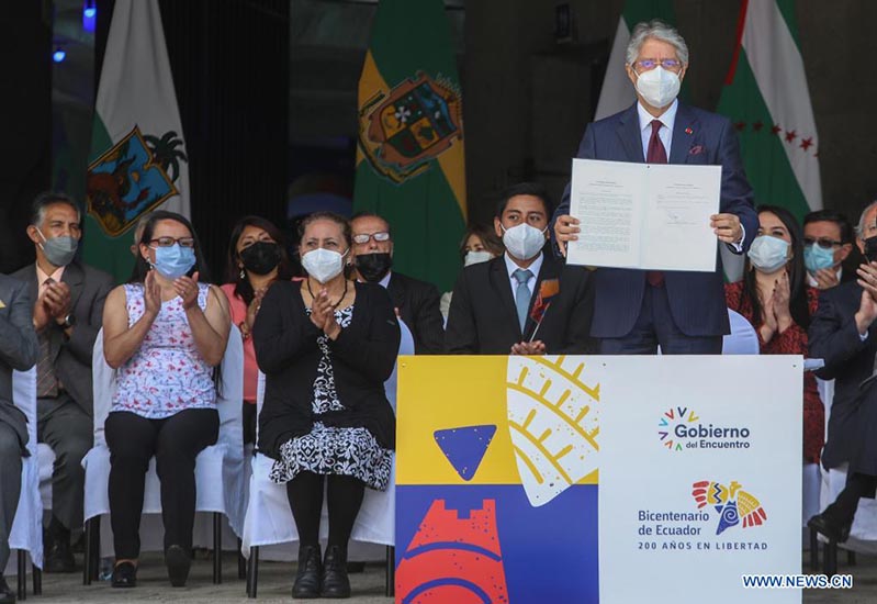 Ecuador inicia celebraciones por Bicentenario de Independencia