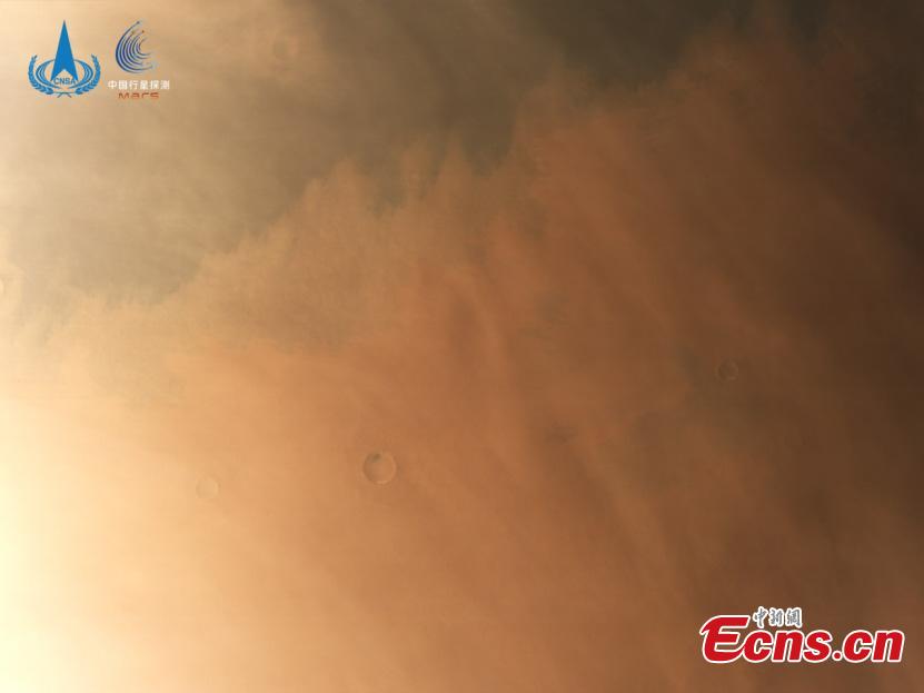 China revela imágenes de polvo marciano tomadas por orbitador Tianwen-1