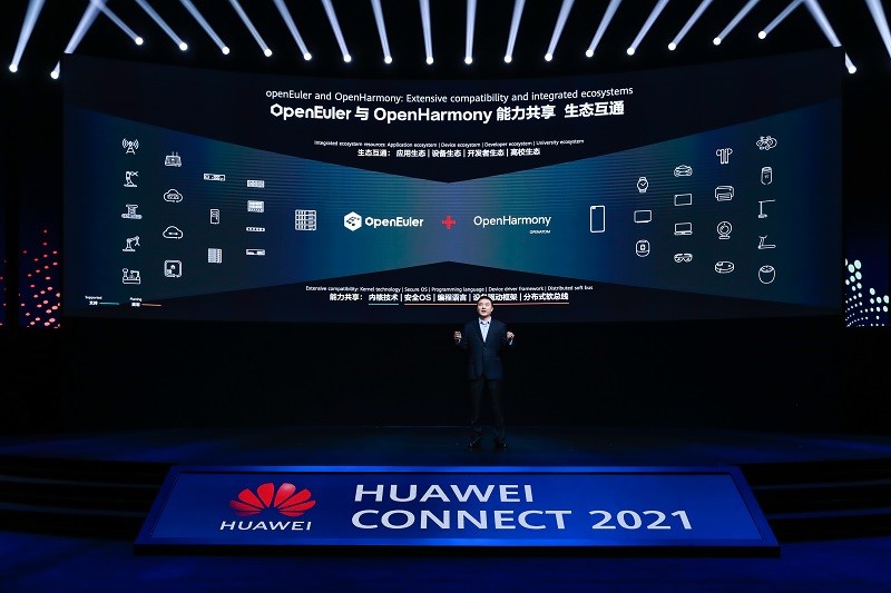 En septiembre de 2021, Huawei lanzó el sistema operativo Euler. Foto cortesía de Huawei