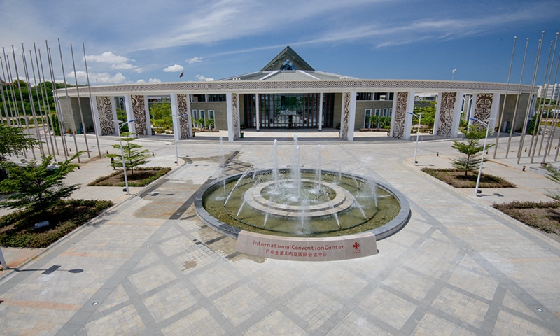 El Centro Internacional de Convenciones en Papúa Nueva Guinea, actualizado con la ayuda de China. Foto: Ministerio de Comercio de China