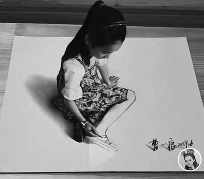  Artista chino sorprende a los internautas con dibujos 3D increíblemente realistas