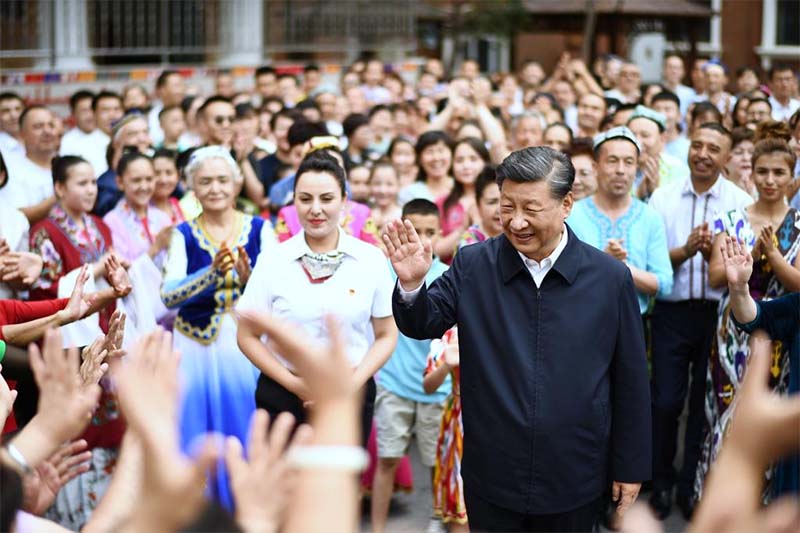 Xi enfatiza implementación de políticas del PCCh sobre Xinjiang y subraya estabilidad y seguridad en la región