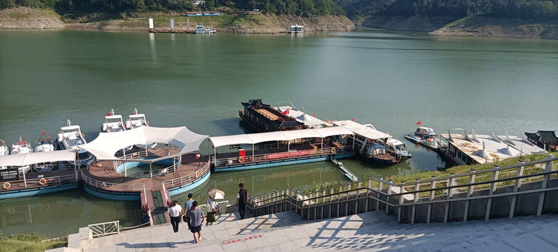 Lago Yinghu de Ankang, proyecto clave para la protección ambiental ecológica de lagos en China, Shaanxi, 5 de agosto del 2022. (Foto: YAC)