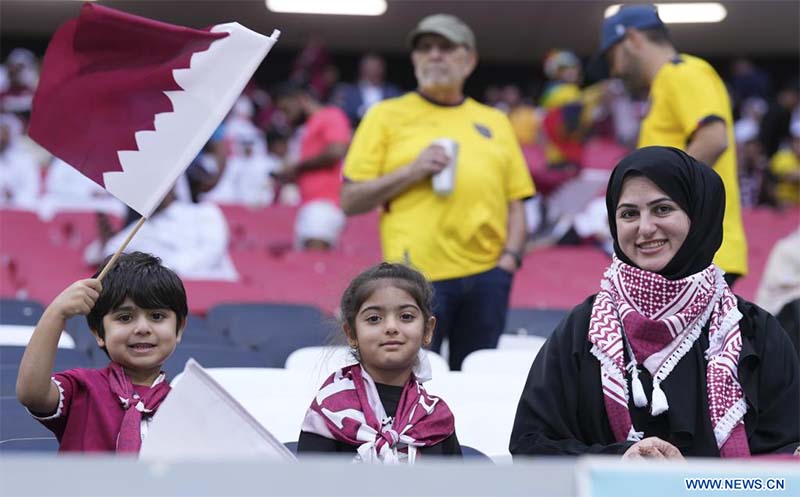 Valencia lanza a Ecuador a victoria de 2-0 sobre Qatar en partido inaugural de Copa Mundial