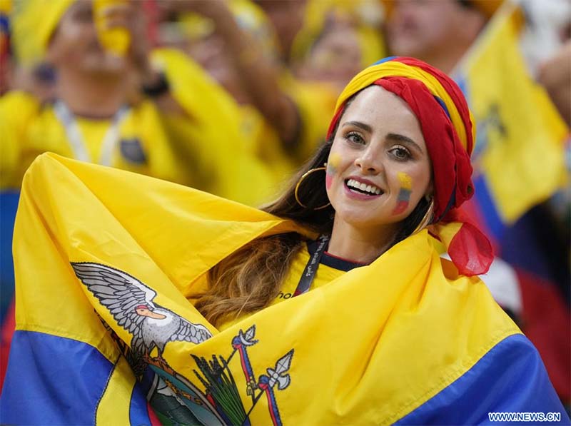 Valencia lanza a Ecuador a victoria de 2-0 sobre Qatar en partido inaugural de Copa Mundial