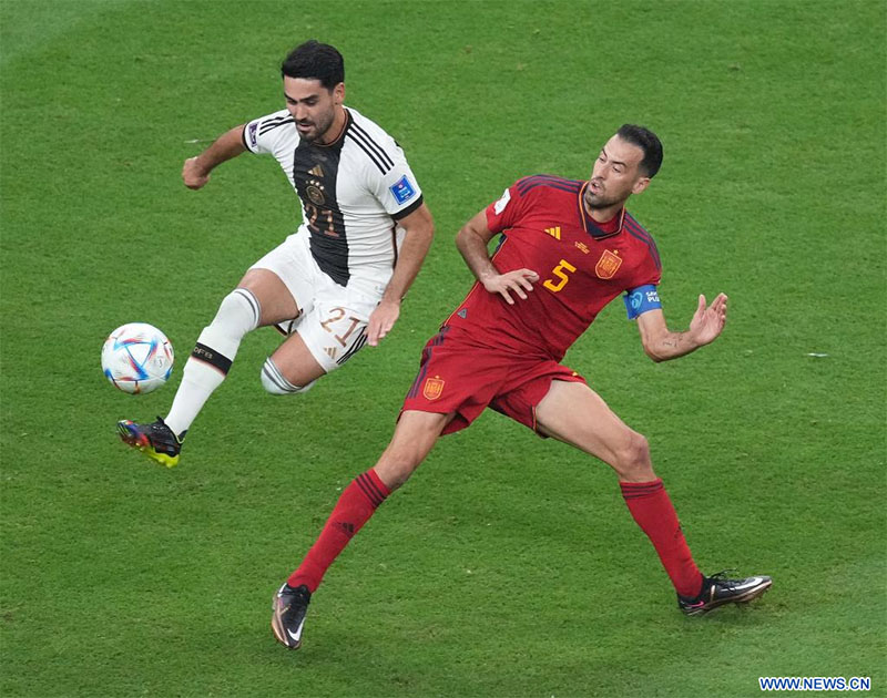 España y Alemania empatan en partido tenso de Copa Mundial