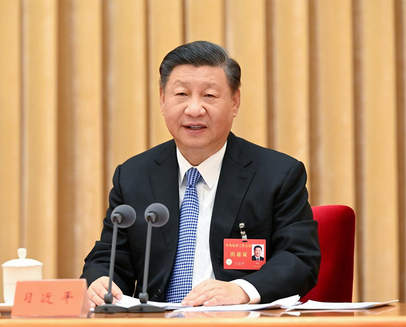 Xi subraya importancia de aumentar fortaleza agrícola de China en importante conferencia sobre trabajo rural