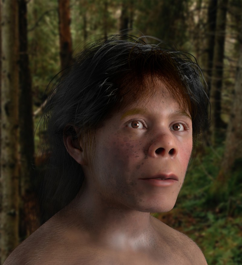 Recostruyen cráneo de niño neandertal con tecnología digital 3D