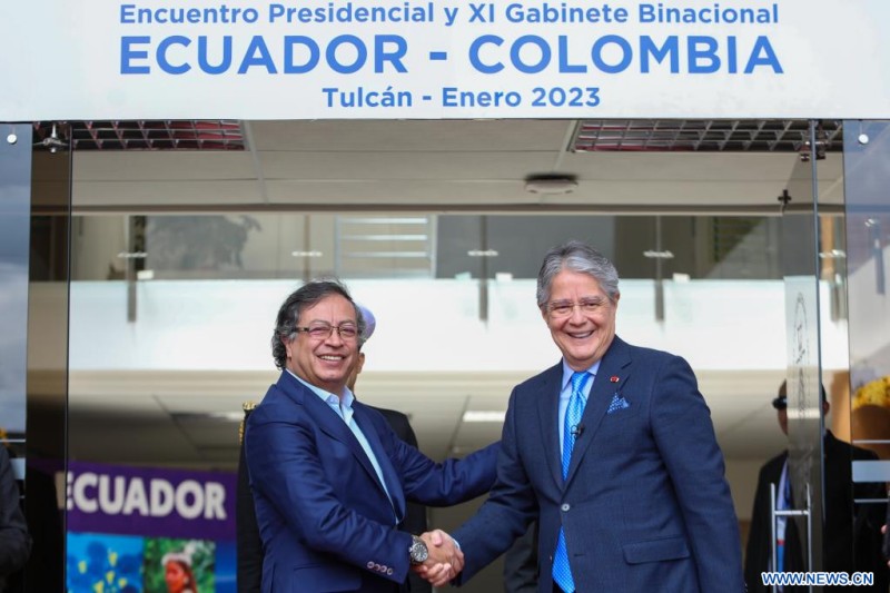 Lasso y Petro sostienen por primera ocasión Encuentro Presidencial Ecuador-Colombia