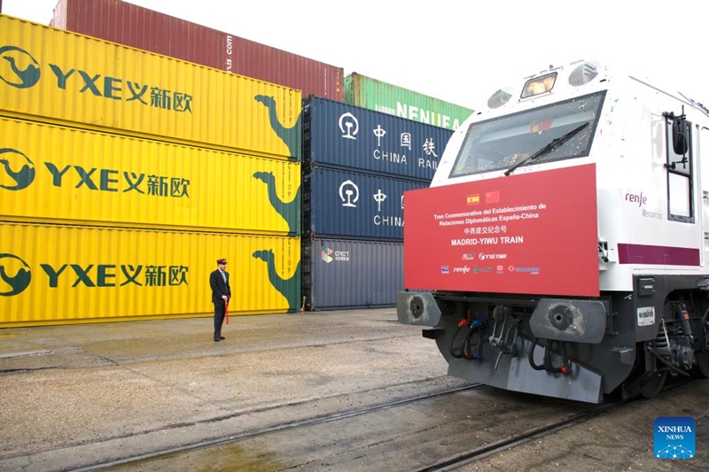 Dos Trenes De Carga Parten Desde Yiwu Y Madrid Para Conmemorar Los 50 ...