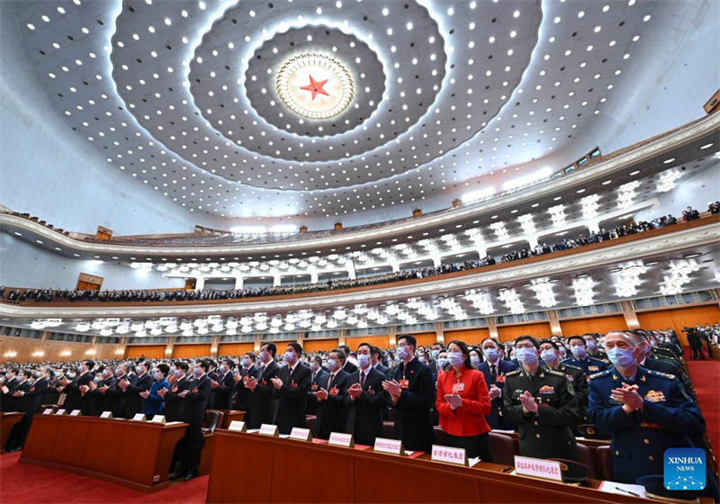 Máximo órgano legislativo de China celebra reunión de clausura
