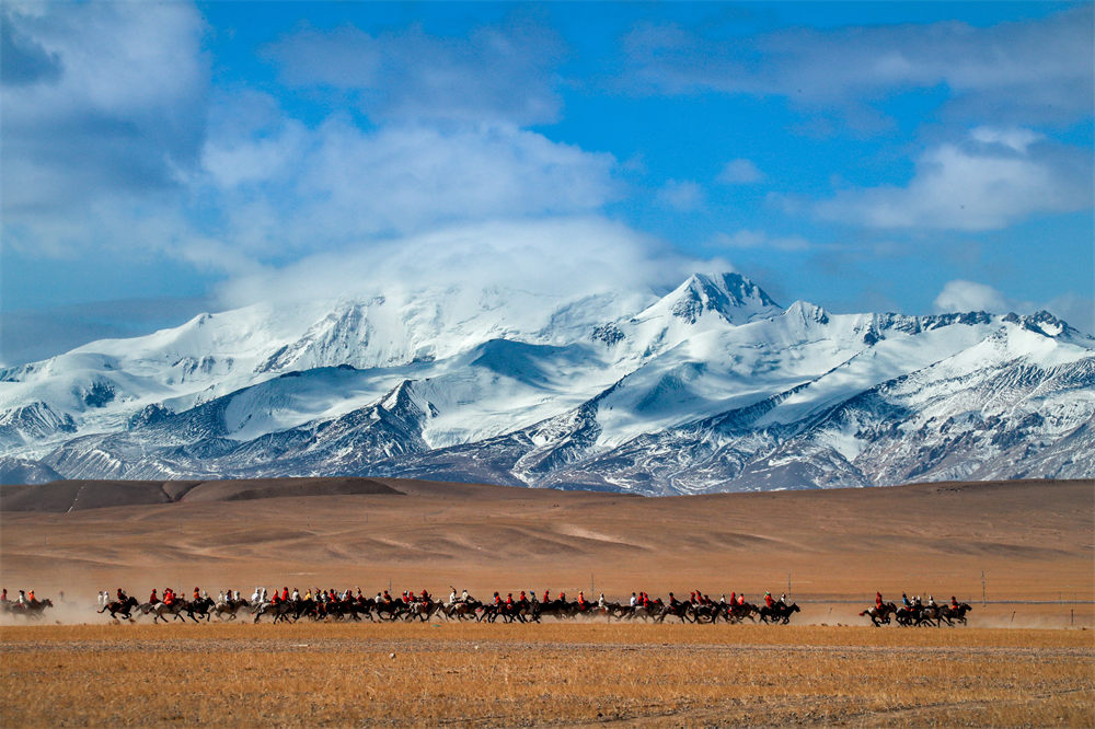 ¡Aquí está el hermoso Tíbet!