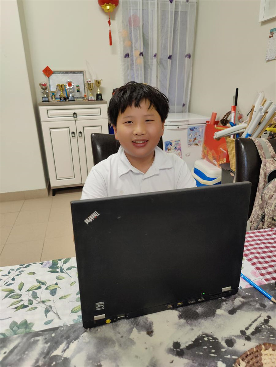 Un joven chino de 11 años ayuda a los agricultores de Botswana