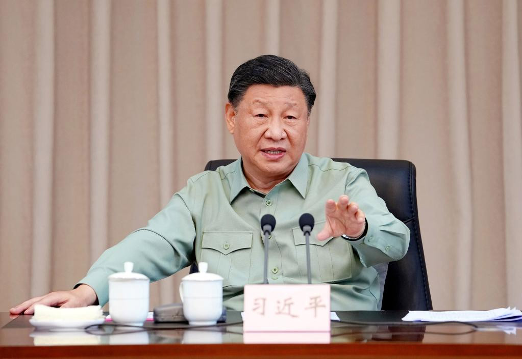 Xi inspecciona Armada del Comando del Teatro Sur del Ejército Popular de Liberación