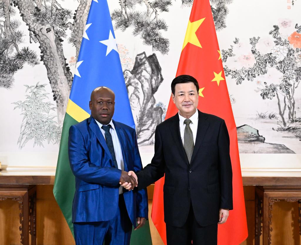 Jefe de policía de China se reúne con homólogo de Islas Salomón