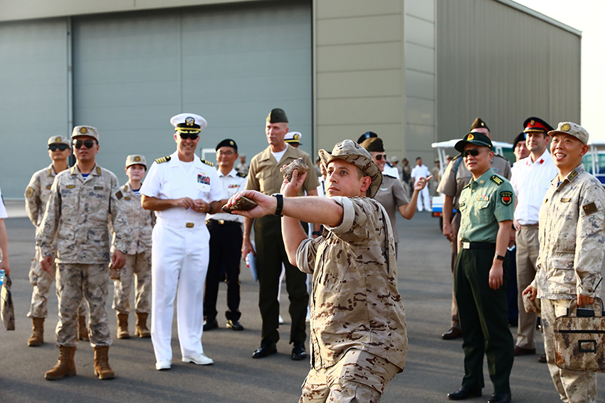 El Ejército Popular de Liberación de China realiza una competencia multilateral de intercambio de habilidades militares en Djibouti