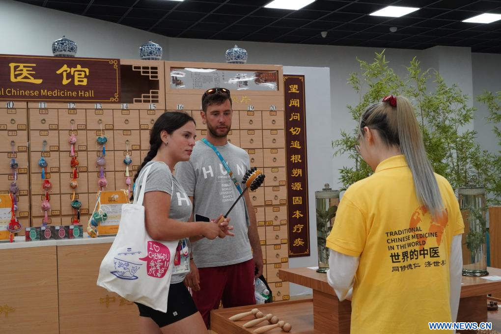 Traditional Chinese Medicine at FISU Games Village
