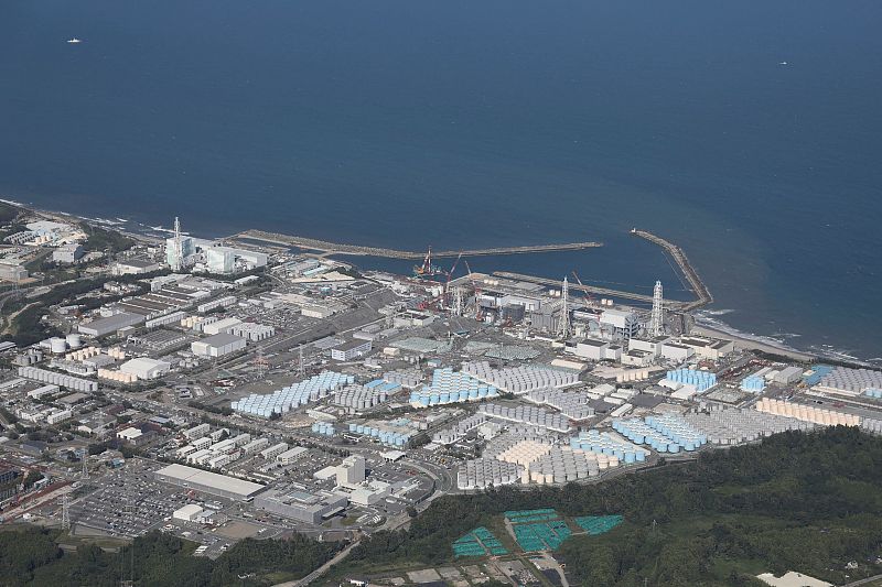 El agua contaminada con energía nuclear se libera de la planta de Fukushima al océano, Japón, 24 de agosto de 2023. (Foto: VCG)