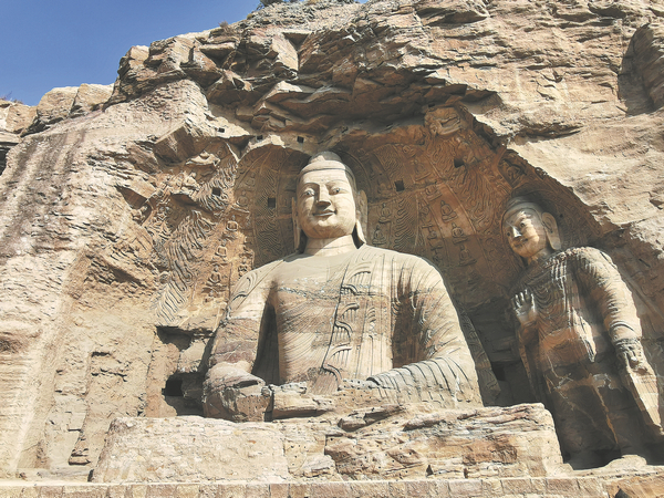 Proyecto de digitalización en curso en la Cueva 351 de las Cuevas de Mogao en Dunhuang, provincia de Gansu. WANG KAIHAO/ CHINA DAILY