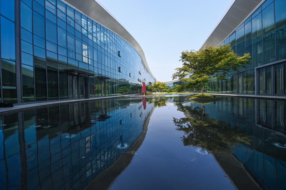 Imagen: Centro de Deportes Acuáticos de Fuyang en Hangzhou. (Foto de Xu Yu/Xinhua)