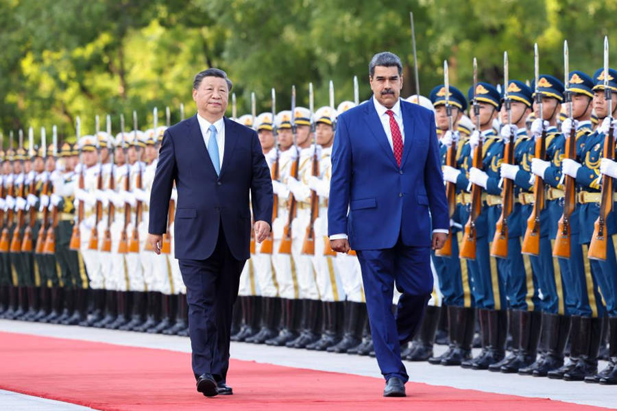 Xi y Maduro anuncian elevación de relaciones China-Venezuela