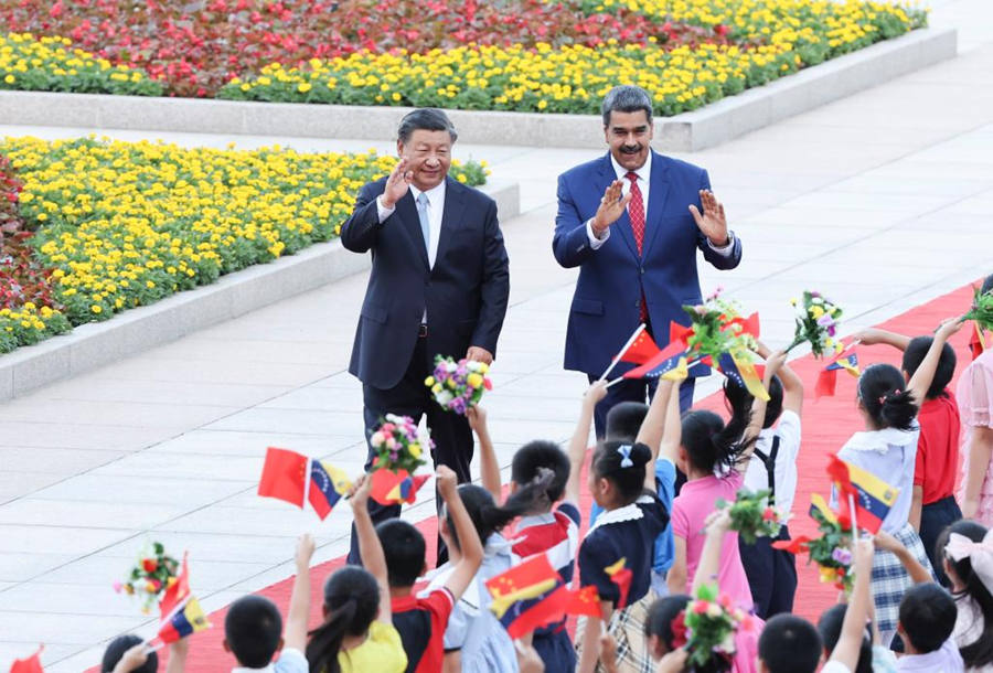 Xi y Maduro anuncian elevación de relaciones China-Venezuela