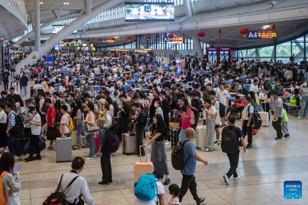 Temporada alta de viajes y turismo en China