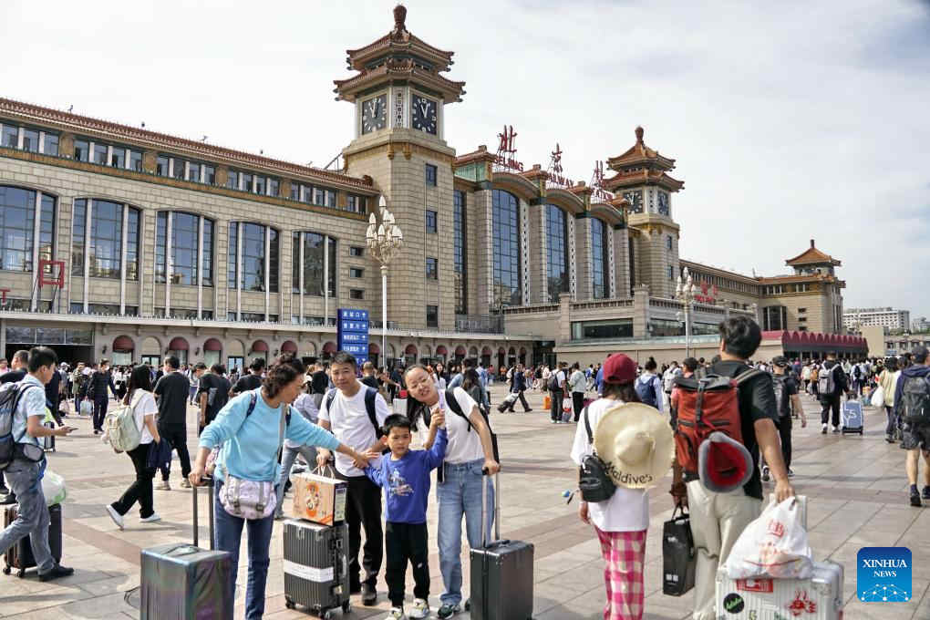 Temporada alta de viajes y turismo en China