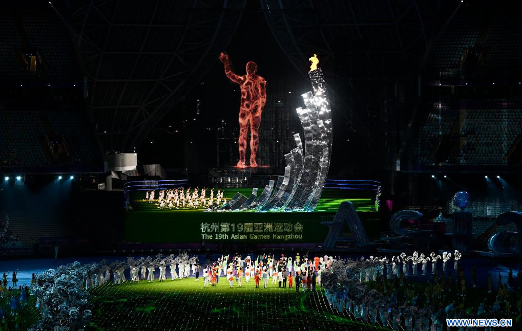 Llama de Juegos Asiáticos de Hangzhou es apagada