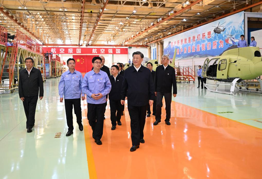 Xi inspecciona ciudades de Jingdezhen y Shangrao en provincia oriental china de Jiangxi