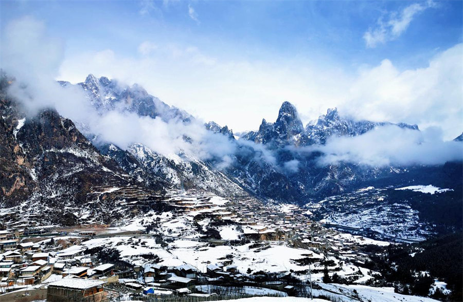 La aldea de Zhagana es premiada como la mejor aldea turística de 2023