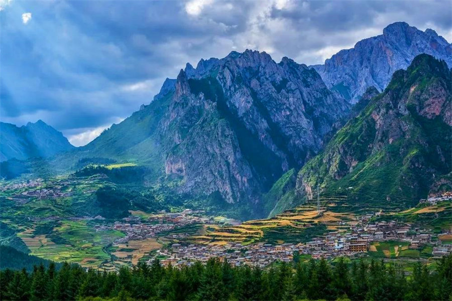 La aldea de Zhagana es premiada como la mejor aldea turística de 2023