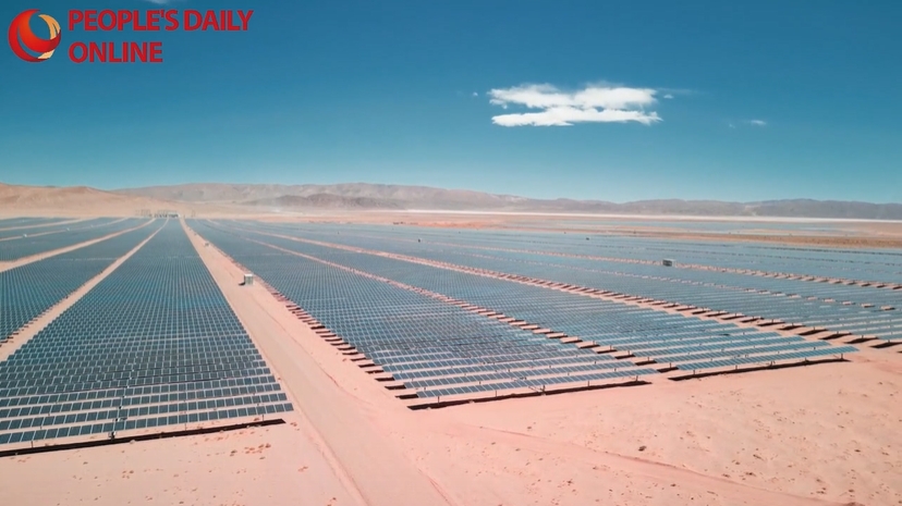 Proyecto fotovoltaico "ilumina" la cooperación sino-argentina en energías limpias