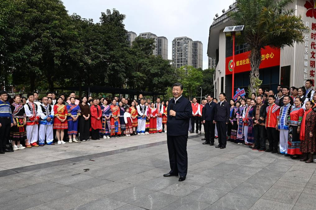 Xi inspecciona ciudad meridional china de Nanning