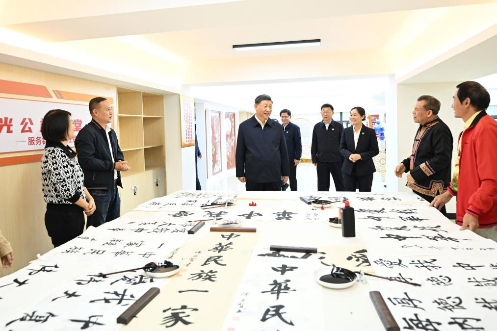 Xi inspecciona ciudad meridional china de Nanning