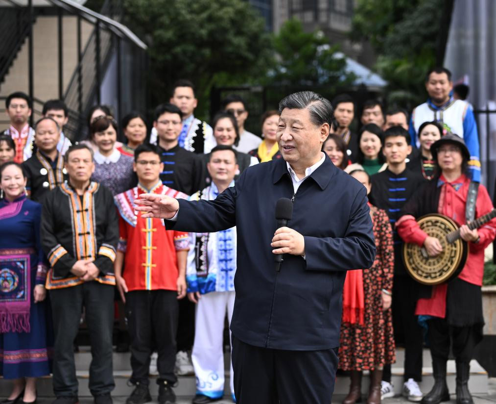 Xi inspecciona ciudad meridional china de Nanning