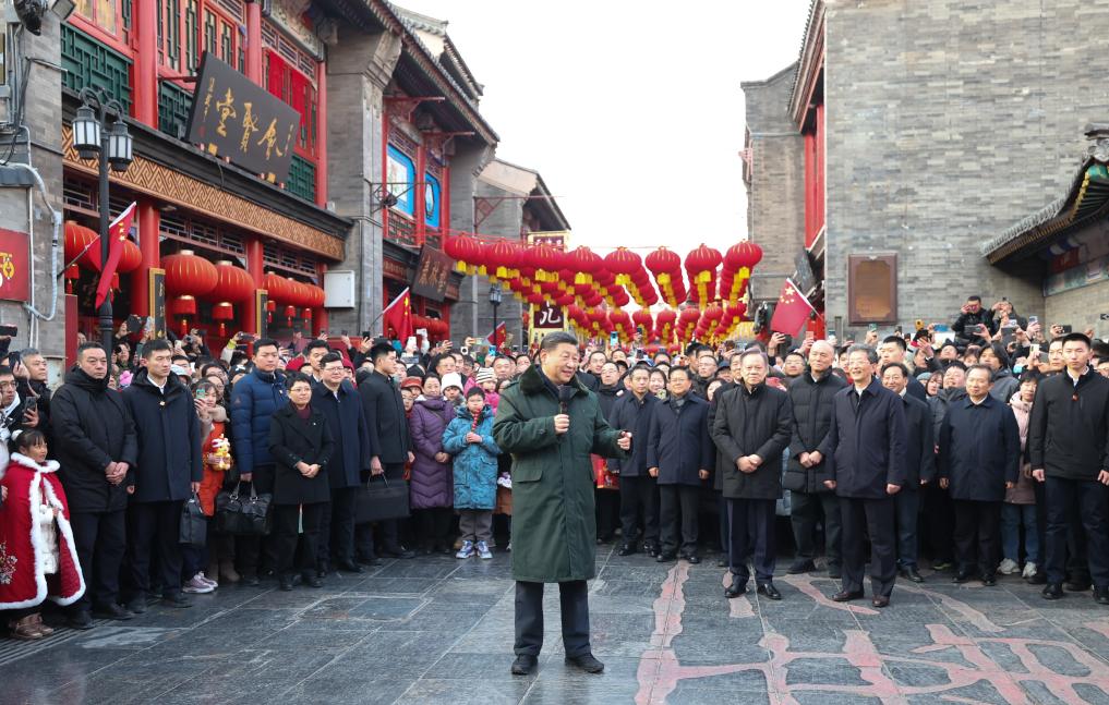 Xi extiende saludos a todos los chinos por la Fiesta de Primavera