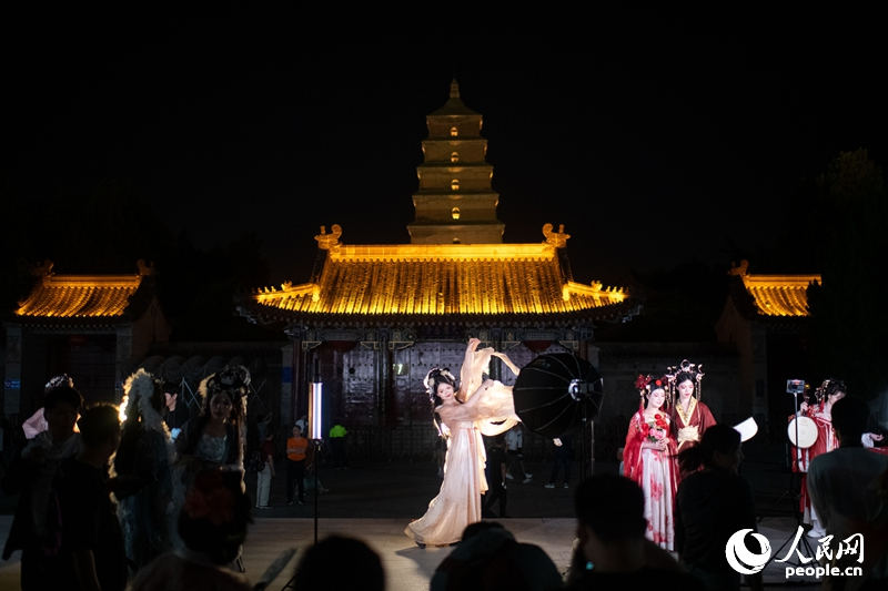 ¿Cómo de hermosa es Xi'an de noche?