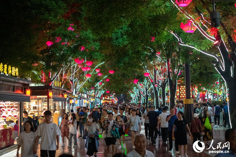 ¿Cómo de hermosa es Xi'an de noche?